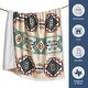 preview thumbnail 156 of 158, Indigo Hill by HiEnd Accents Campfire Sherpa Fleece Throw, 1PC or 3PC