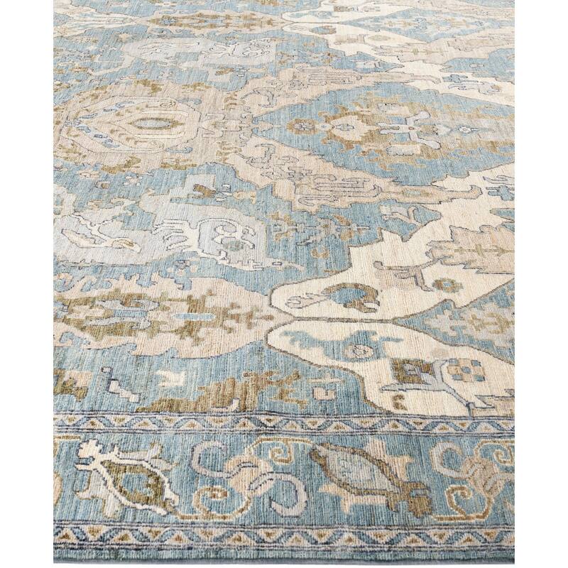 Serapi One-of-a-Kind Hand-Knotted Area Rug - Gray - 8' 3" x 9' 11"