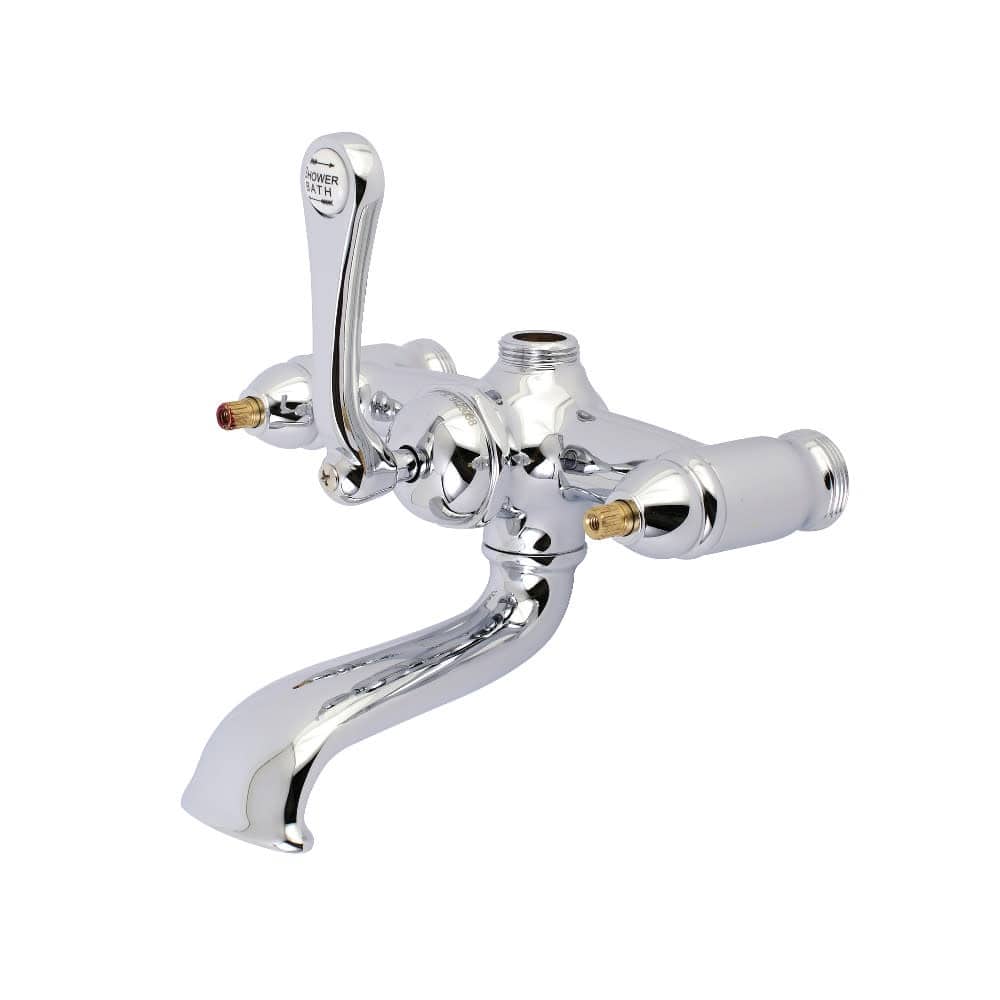 Kingston Brass Aqua Vintage Wall Mount Clawfoot Tub Faucet Body Only -
