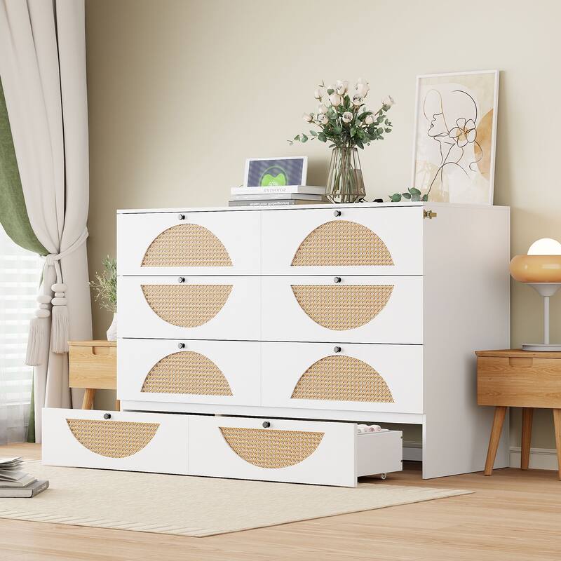 Full Size Modern Style Murphy Bed with Large Drawer,USB Ports and Outlets for Bedroom