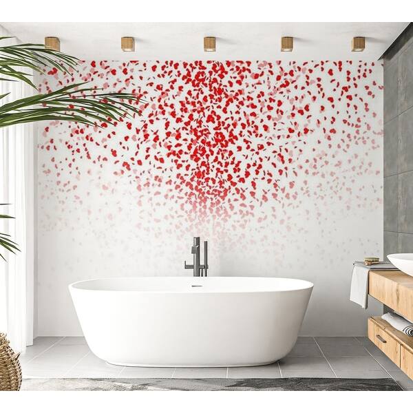 i love wallpaper for bathrooms