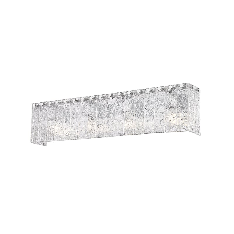 Z-Lite Glacier 4 Light Vanity - Chrome