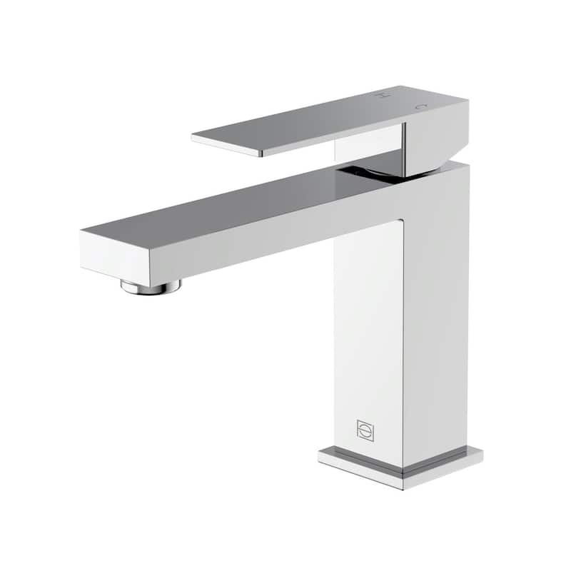 Elegant Lighting FAV-1001 Jakob 1.5 GPM Single Hole Bathroom Faucet - Chrome