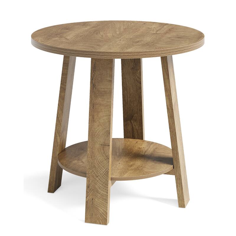 31.5-Inch Small Dining Table, Modern Farmhouse Round Dining Table
