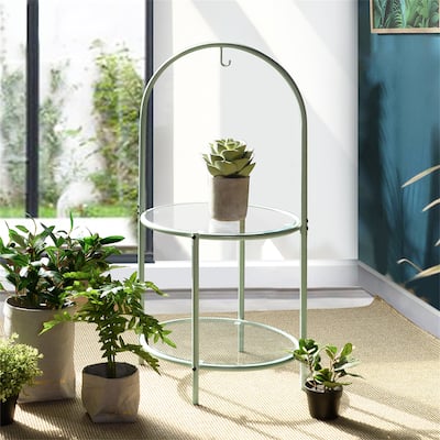 Round Multi-Tiered Plant Stand