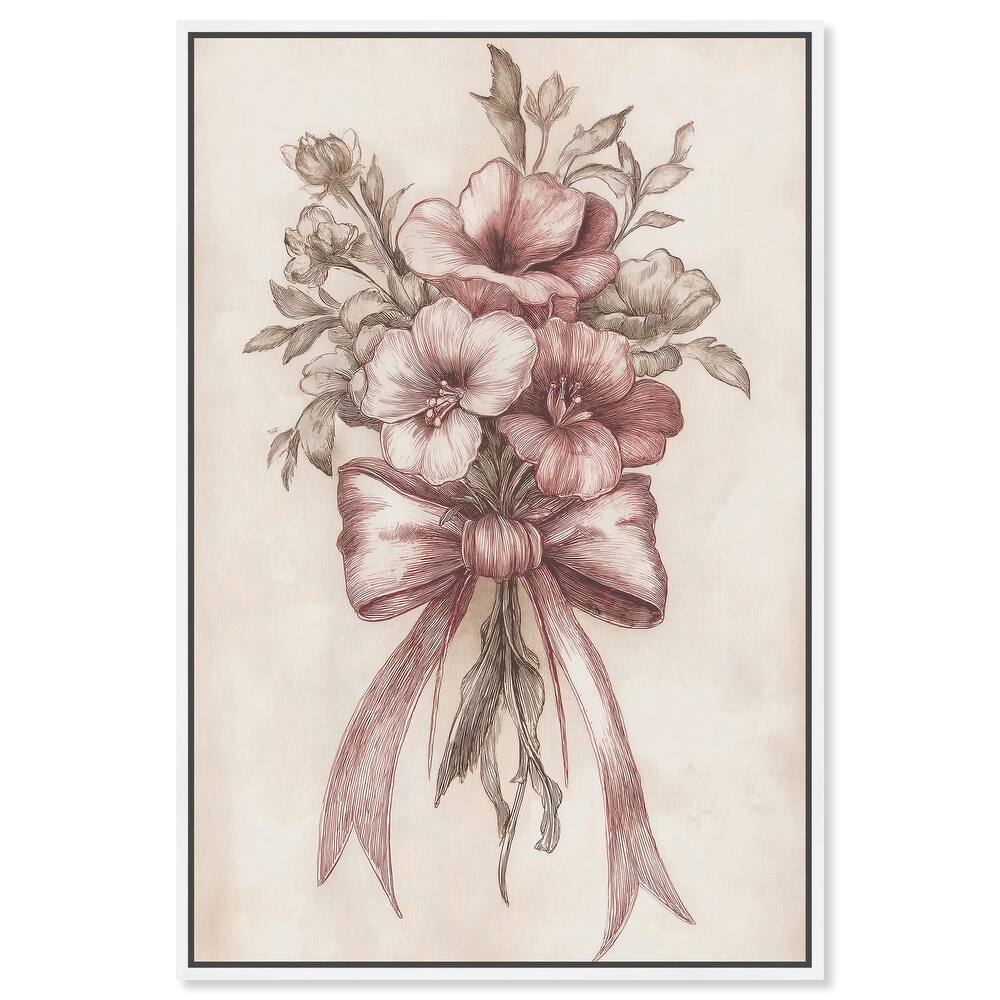 Tied with Tenderness II Canvas by Art Remedy