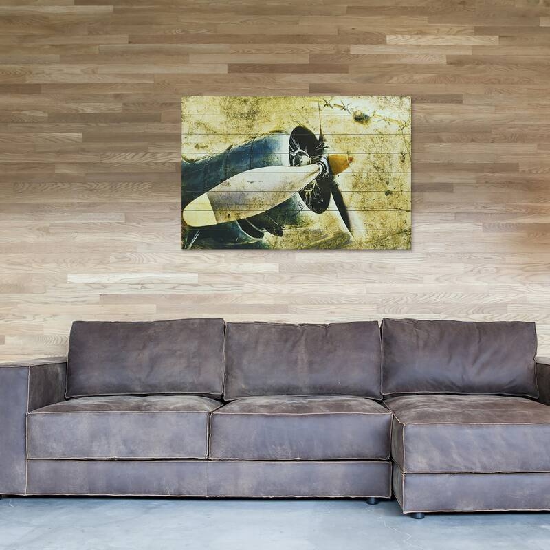 "Corsair" Arte de Legno Digital Print on Solid Wood Wall Art