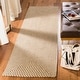 preview thumbnail 4 of 6, SAFAVIEH Handmade Braided Epsie Country Cotton Rug 2'3" x 12' Runner - Beige/Brown - Runner