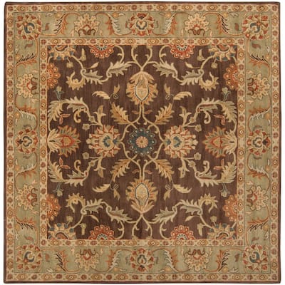 Artistic Weavers Coliseum Hand Tufted Traditional Border Wool Area Rug