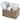 Hand-Woven Wicker Cutlery Holder with Handle, Flatware Basket Organizer