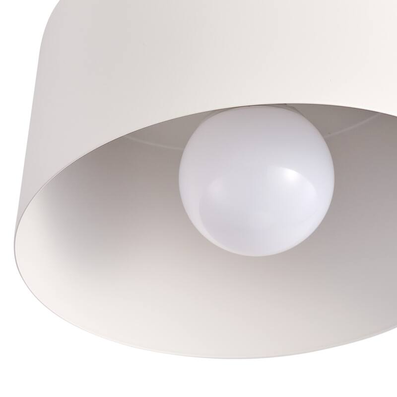 Farmhouse Semi Flush Mount Ceiling Light Fixture for Porch Hallway Passway