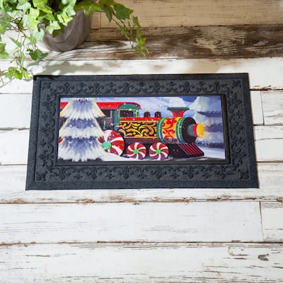 Home for the Holiday Train Sassafras Switch Mat