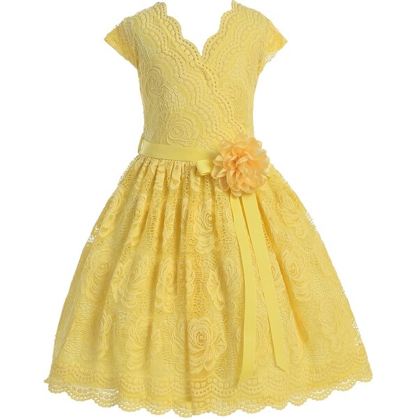 yellow dresses for girls