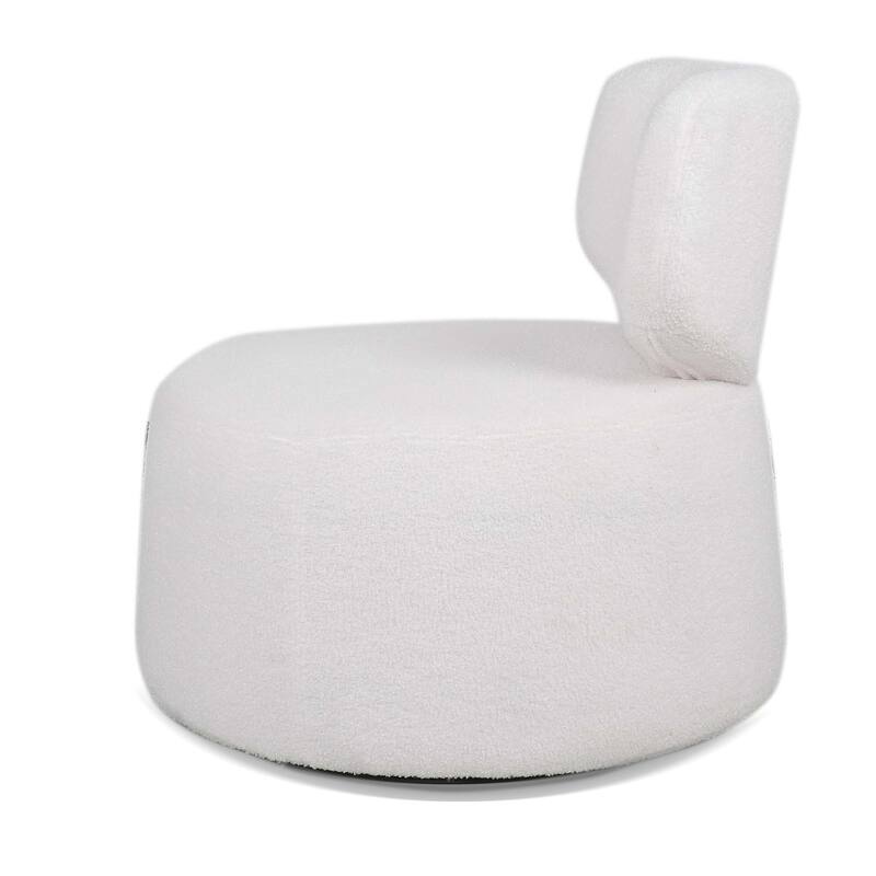 Modern Wide Swivel Chair For Living Room