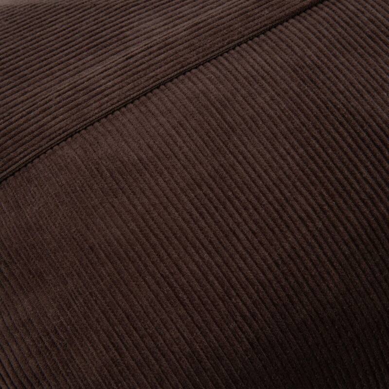 Rizzy Home Solid Modern Velvet Corduroy Throw Pillow