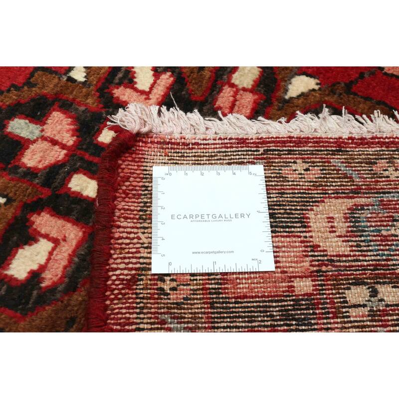 ECARPETGALLERY Hand-knotted Anadol Red Wool Rug - 3'7 x 5'0