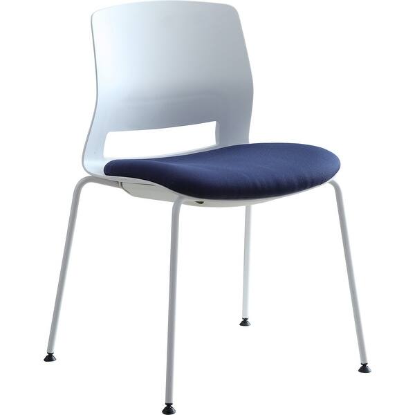 slide 2 of 6, Lorell Arctic Series Stack Chairs - 2/CT Blue