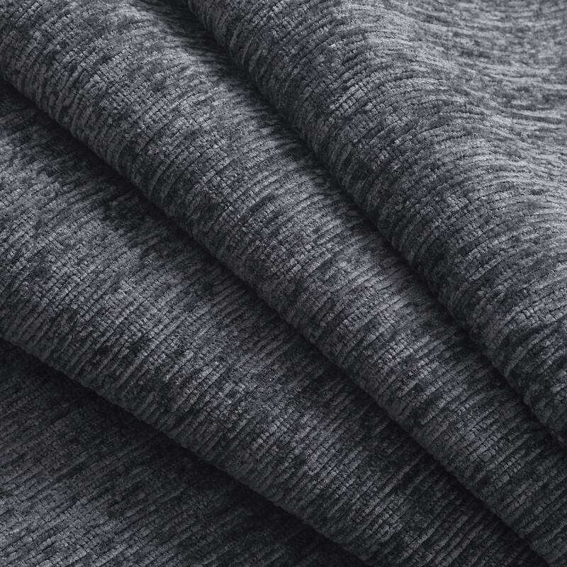 Chenille Cloud Sofa with Cup Holders, USB Port & Bluetooth Speaker, Convertible Loveseat with Drop Down Table & Storage Armrest