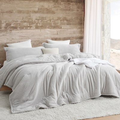 Cozy Moody - Coma Inducer® Oversized Comforter Set - Light Gray