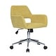 preview thumbnail 30 of 85, Homy Casa Adjustable Upholstered Swivel Task Chair