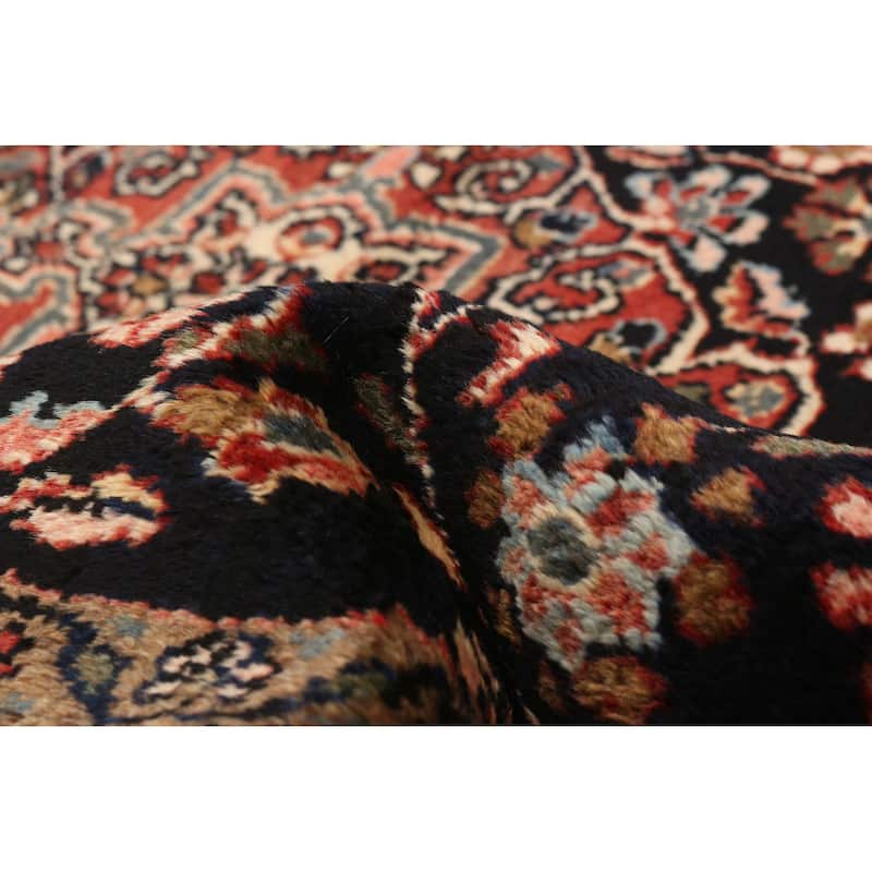 ECARPETGALLERY Hand-knotted Anatolian Vintage Black, Copper Wool Rug - 4'3 x 6'11
