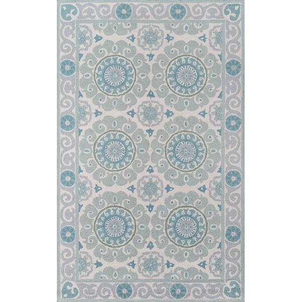Momeni Suzani Hook Hand Hooked Wool Traditional Area Rug Overstock 9164873