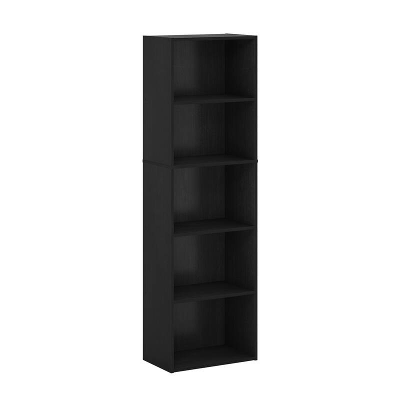 Porch & Den Hollygrove Reversible Color 5-tier Open Shelf Bookcase