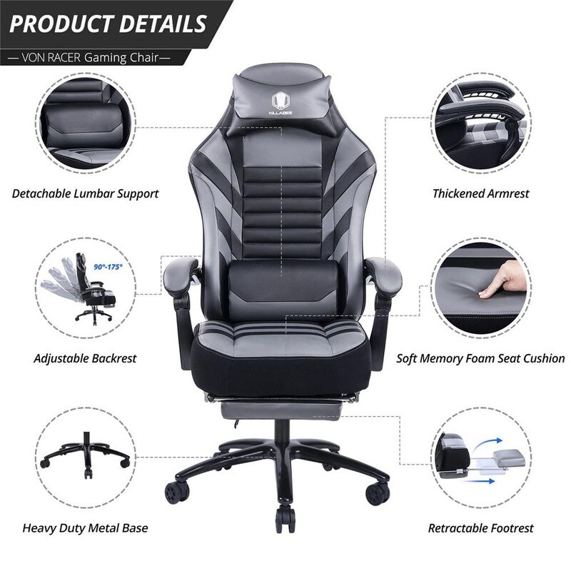 Von racer gaming chair hot sale parts