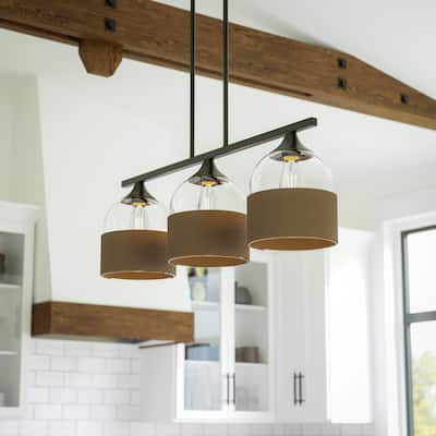 Jasper Oil Rubbed Bronze Finish 3 Light Island Light