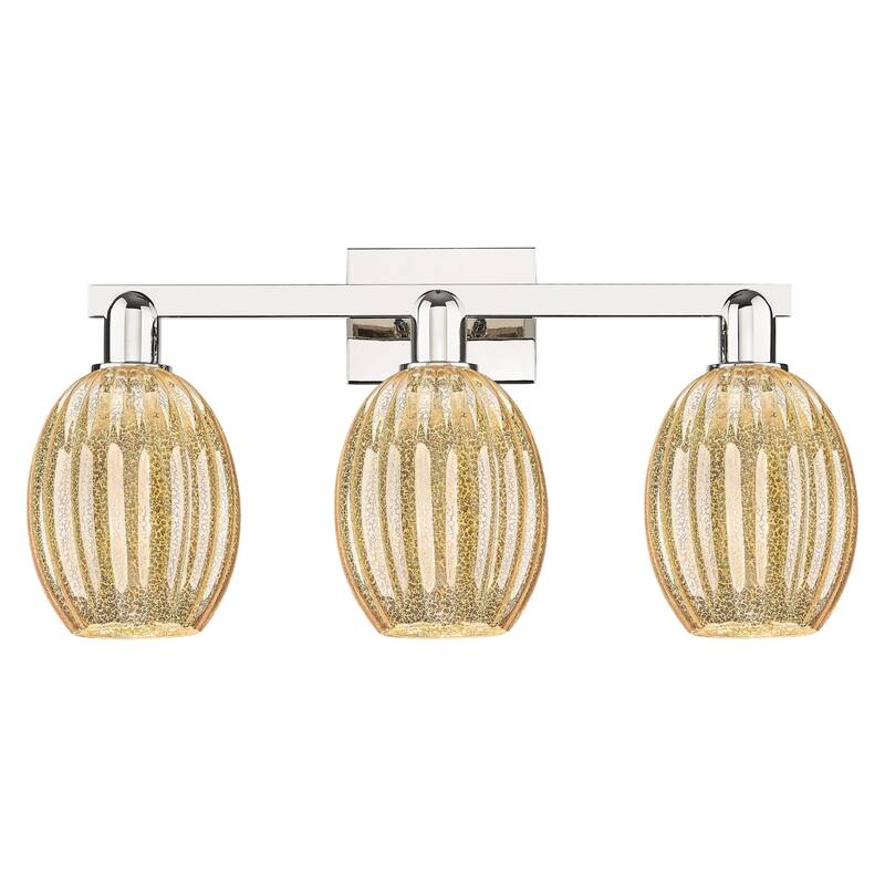 Innovations Lighting 716-3W-13-26 Preston Vanity Preston 3 Light 26" - Polished Nickel / Mercury