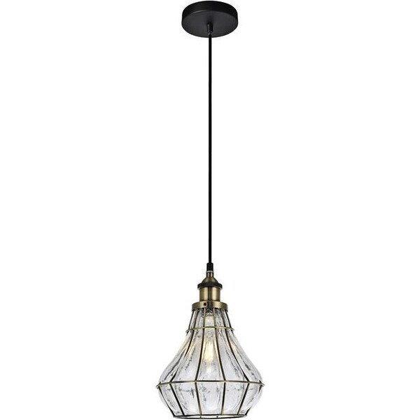 Elegant Lighting 11 6 X 7 9 In Noely 1 Light Antique Bronze Pendant Elegant Lighting 11 6 X 7 9 In Noely 1 Light Antique Bronze Pendant