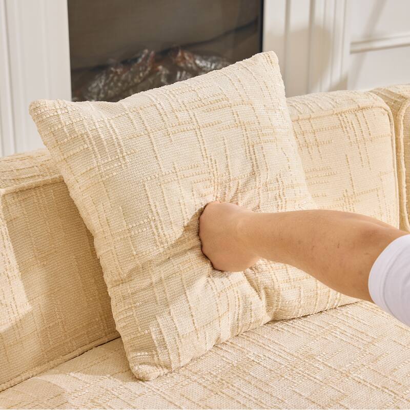 Curved Compressed Sofa