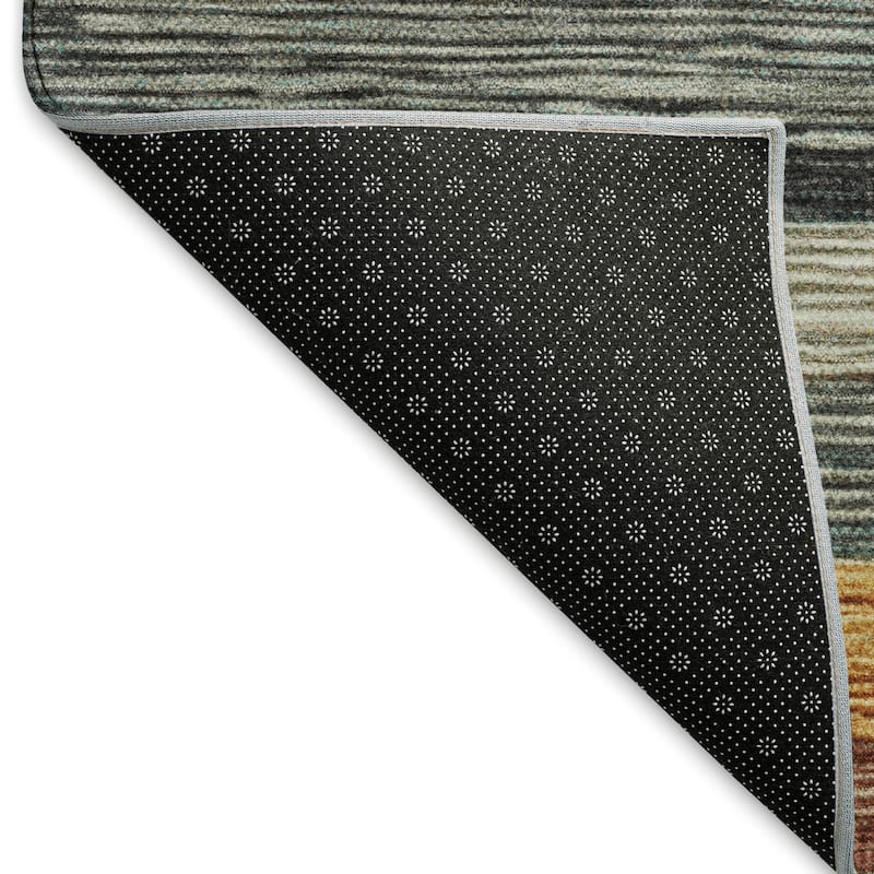 Premium Washable Super Soft Striped Mayfield Rug