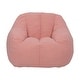 preview thumbnail 59 of 81, Fluffy and Lazy Teddy Fabric BeanBag Chairs with Memory Foam