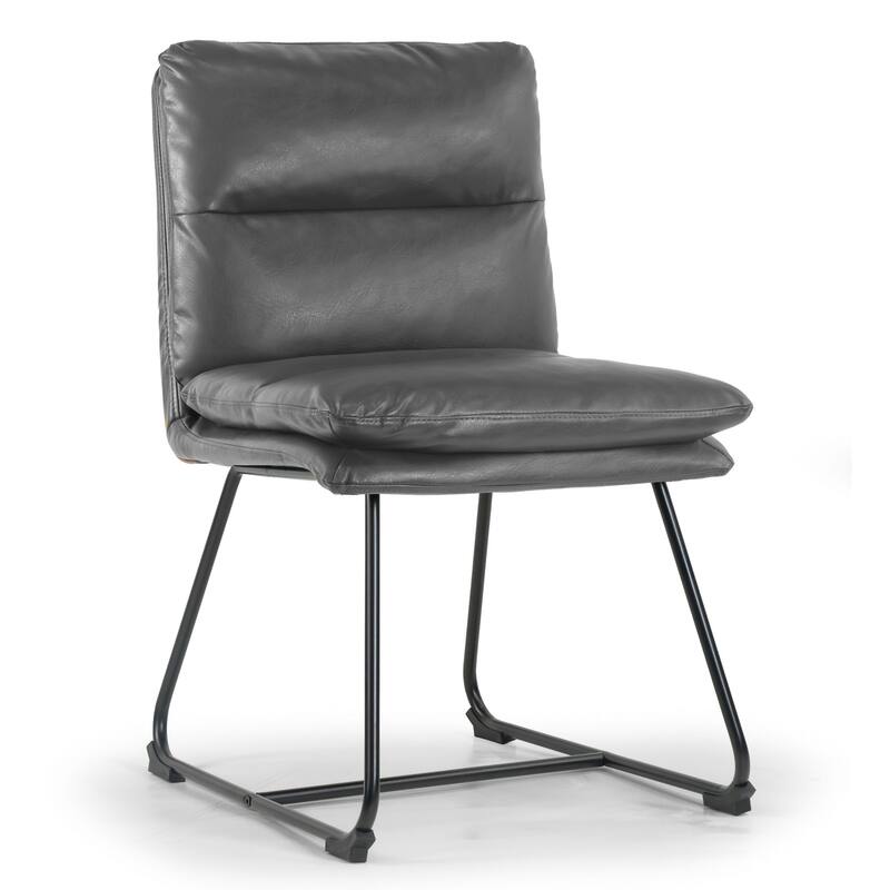 Aulani Upholstered Metal Frame Dining Chair (Set of 2)