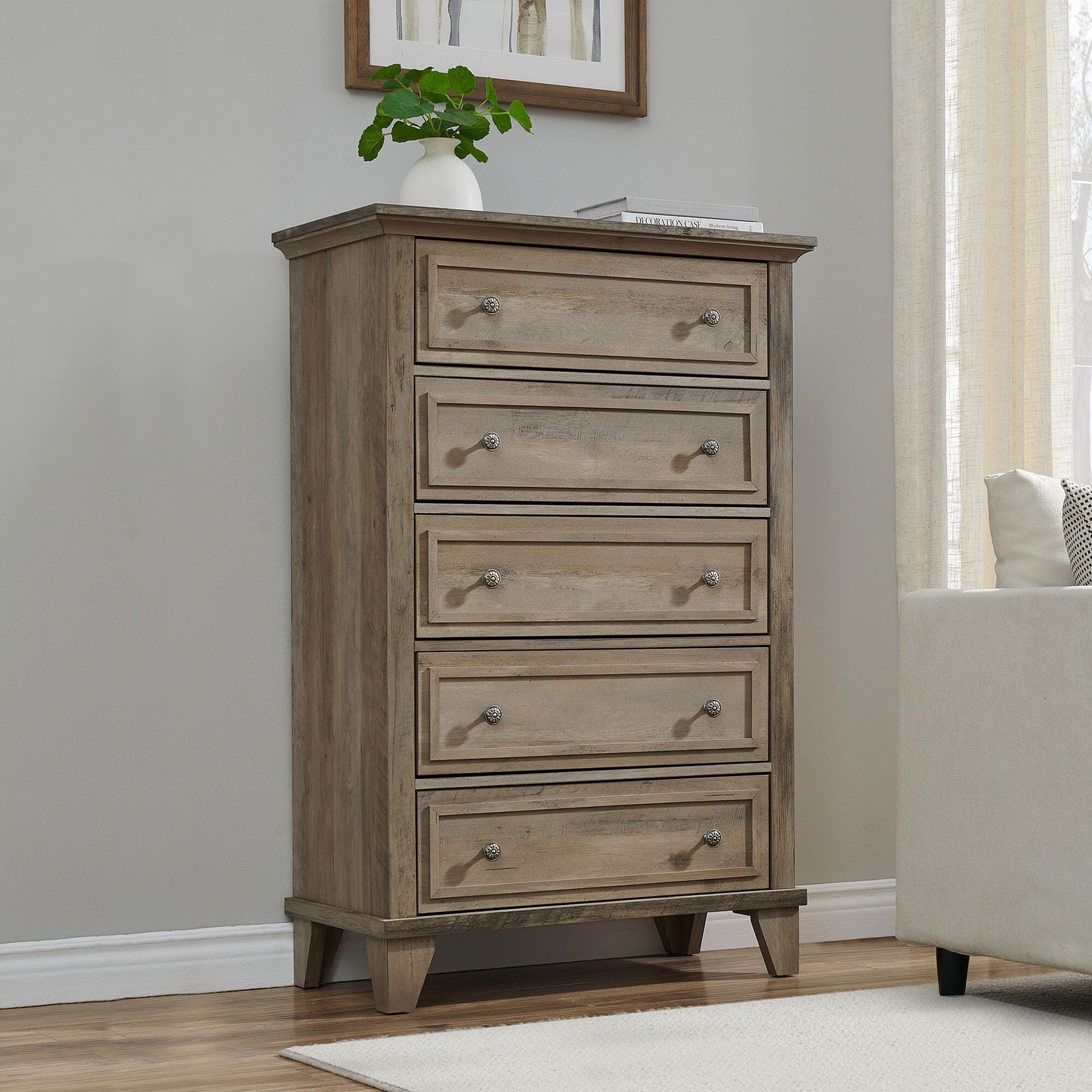 5 foot tall sales dresser