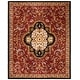 preview thumbnail 56 of 82, SAFAVIEH Handmade Classic Hazelle Traditional Oriental Wool Rug 7'6" x 9'6" - Red/Black - Rectangle
