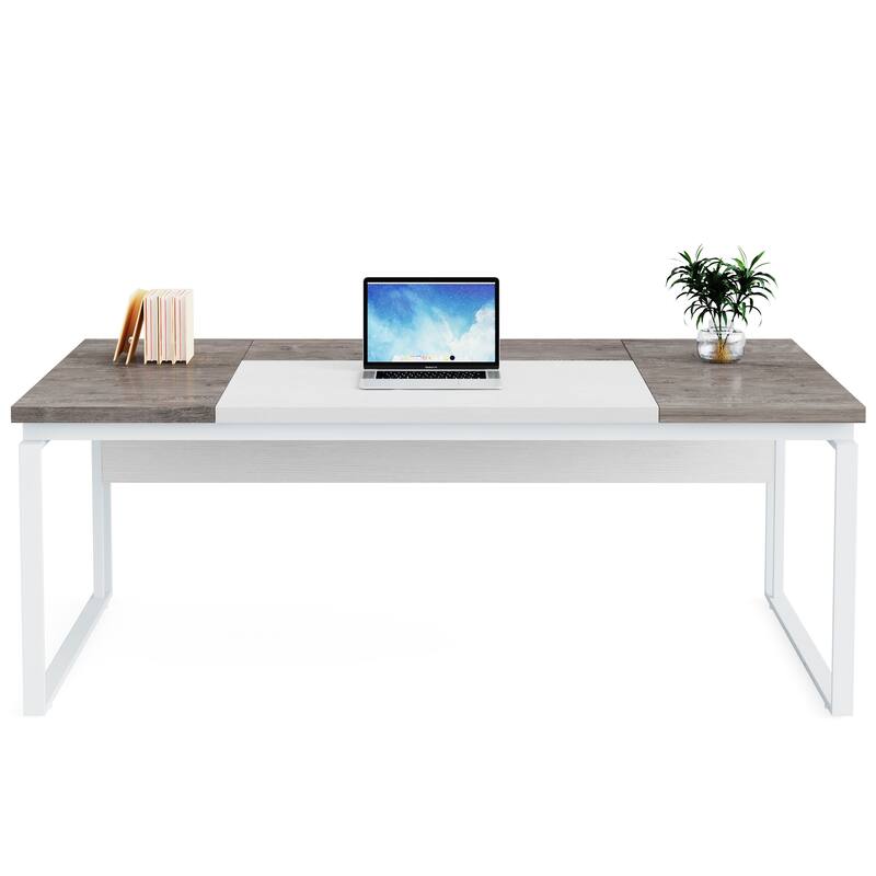 63-inch Executive Computer Desk Writing Table for Home Office