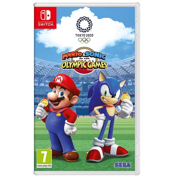 nintendo switch neon & mario & sonic at the olympic games tokyo 2020 bundle
