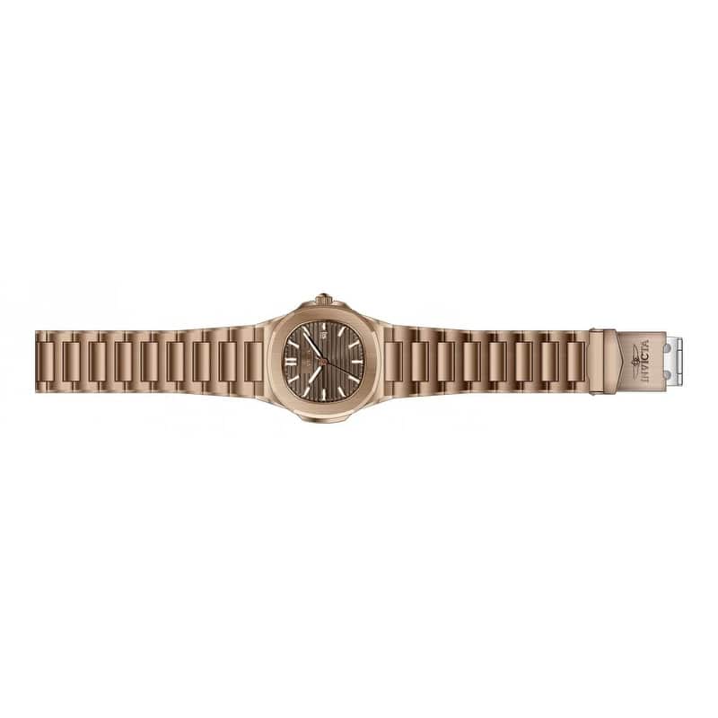 Invicta Men's 48519 Speedway Quartz 3 Hand Brown Dial Watch