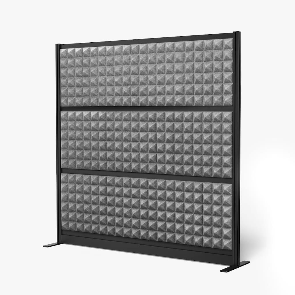 Studio Modular Wall Room Divider System - 70" W x 70" H