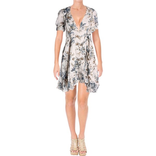 floral wrap dress canada