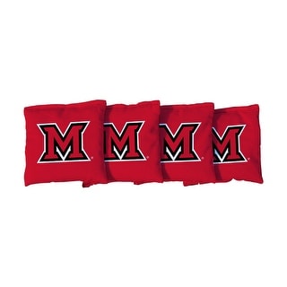 Miami University RedHawks Cornhole Bags Version 1