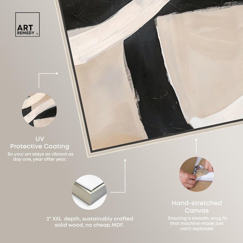 Subline Strokes II Canvas by Art Remedy