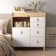 preview thumbnail 18 of 25, Baby Changing Table Dresser, 33.5" Baby Nursery Dresser with Drawers