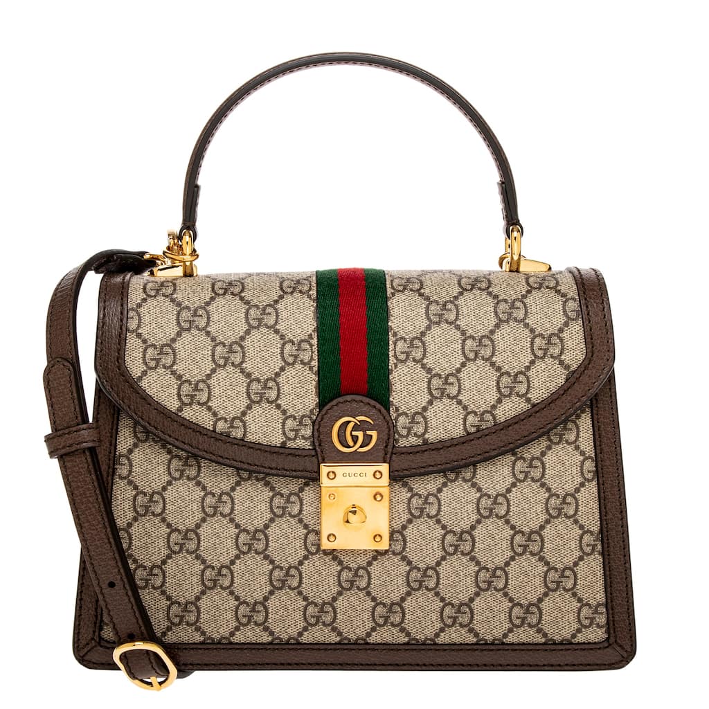 Gucci Ophidia Medium Top Handle Bag