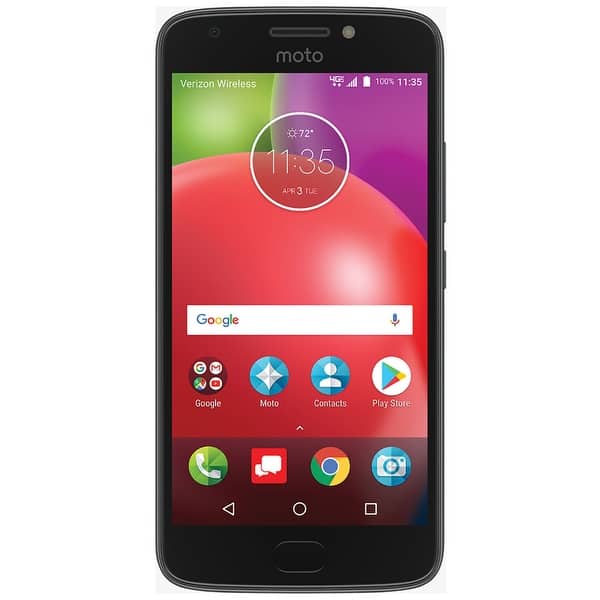 Shop Motorola Moto E 4th Generation Xt1767 16gb Verizon Phone W 8mp Camera Black Certified Refurbished Overstock 23463664