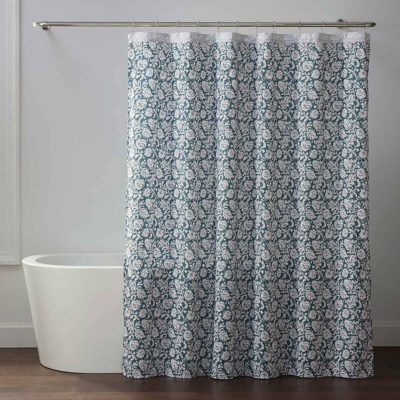Martex Arcadia Grove Shower Curtain Microfiber Water Resistant