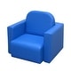 preview thumbnail 1 of 11, 2-in-1 Multifunctional Kids Sofa Convertible Table and Chair Set for 3 years old Boys Girls Blue