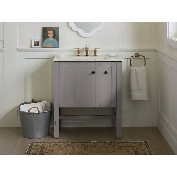 Shop Kohler K 5289 Tresham 30in Wood Vanity With Slow Closing
